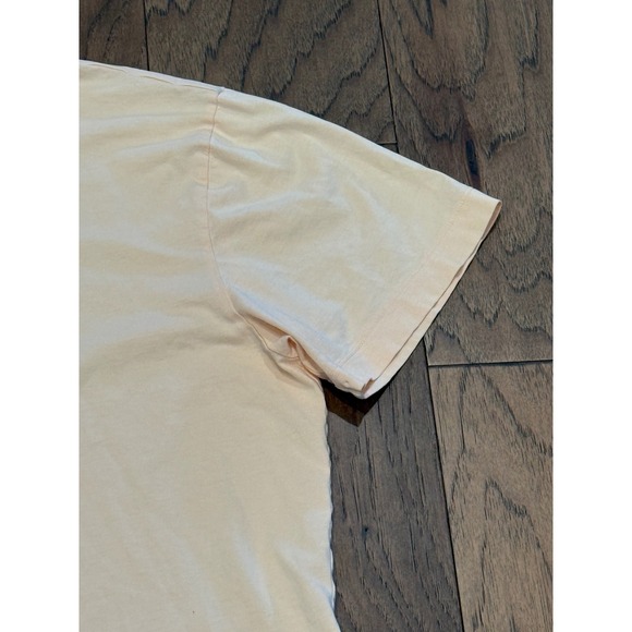 Patagonia Mens Peach Trout Logo Short Sleeve Polo Shirt Size XL - Picture 4 of 6